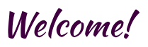 Welcome!